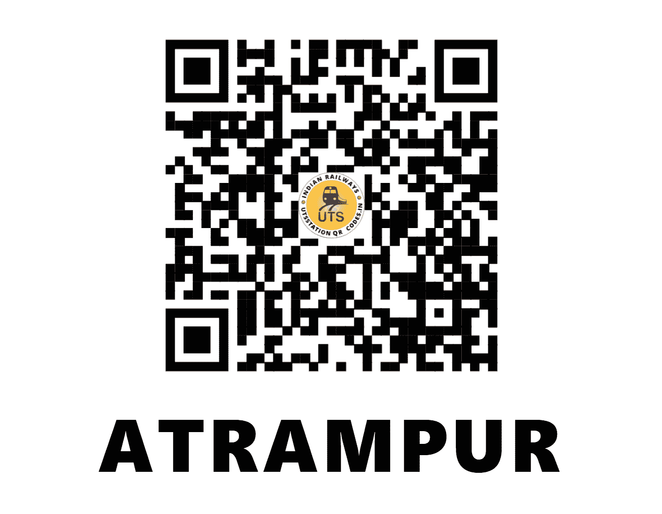UTS QR Code for ATRAMPUR - ARP (NR - UTTAR PRADESH)